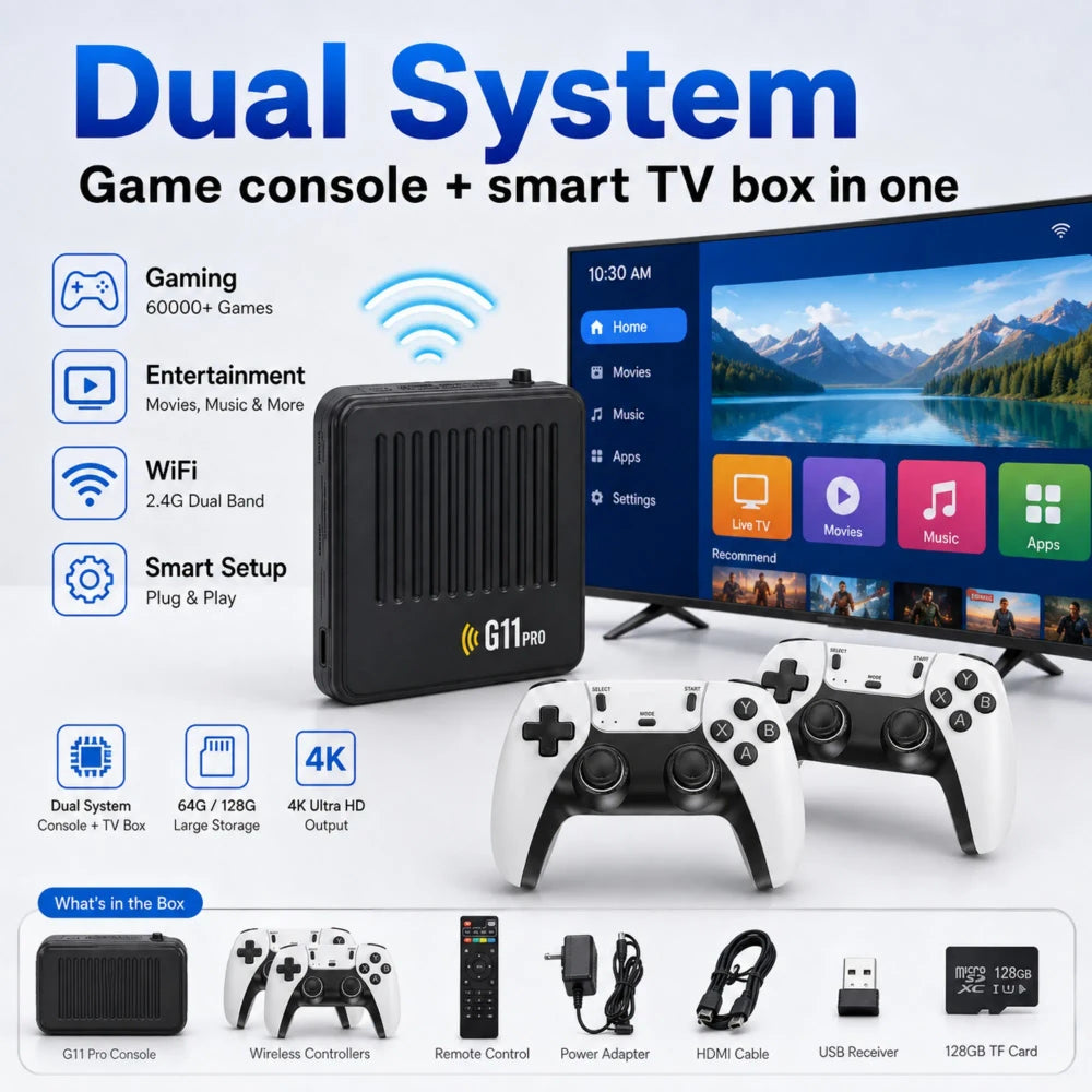 G11 Pro Retro Game Console