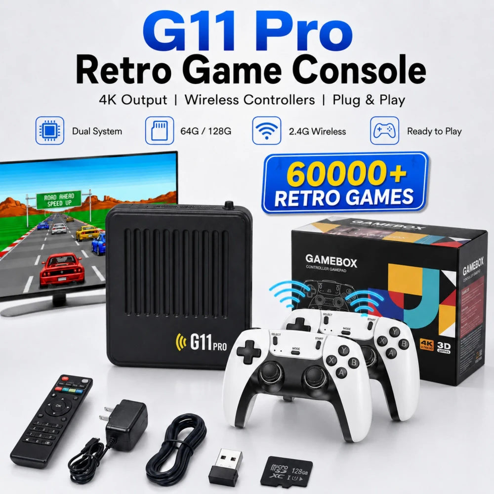 G11 Pro Retro Game Console
