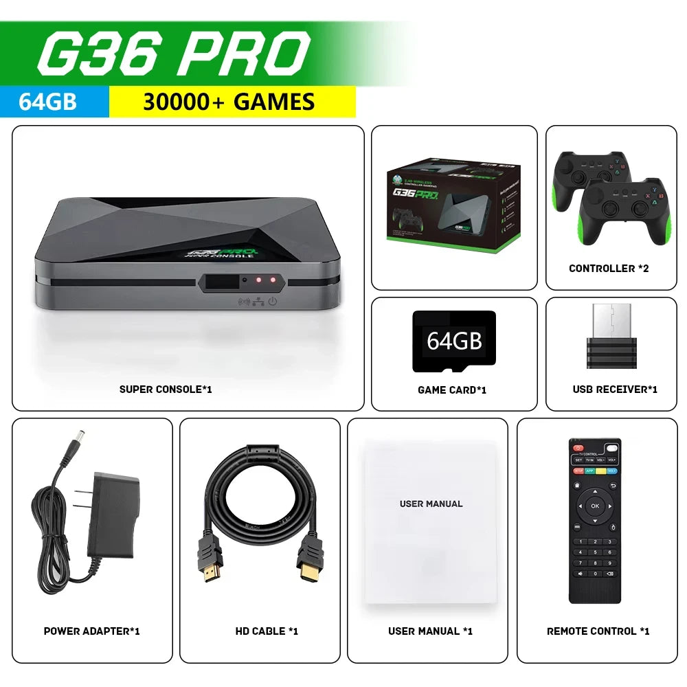 Super Console G36 Pro Retro Video Game Console